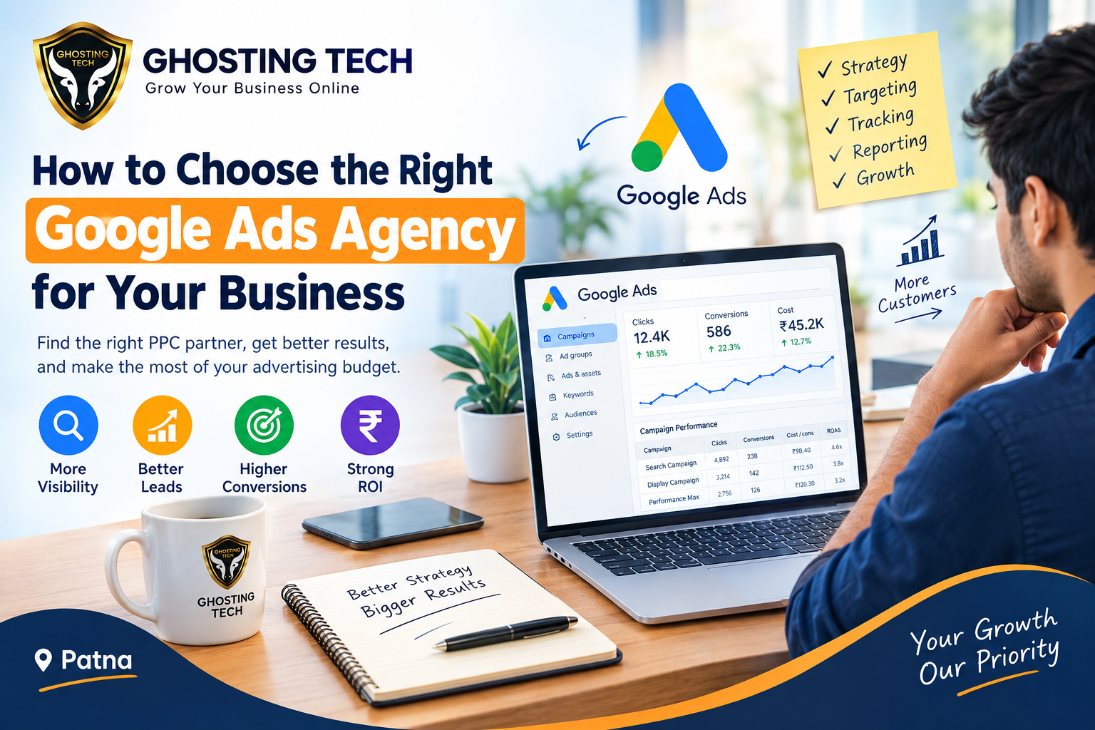 How to choose the right Google Ads agency for your business – Ghosting Tech.